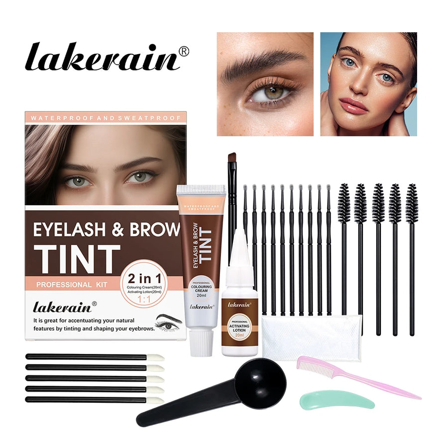 DIY Eyebrow Tint Kit - Waterproof Formula