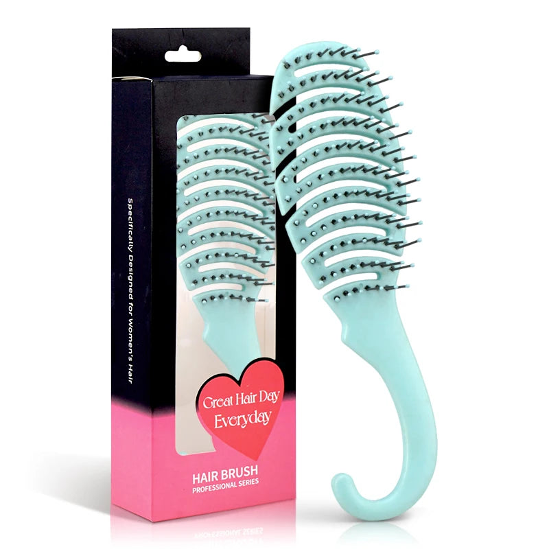 Velmora GlideBrush Detangling Hair Brush size reference