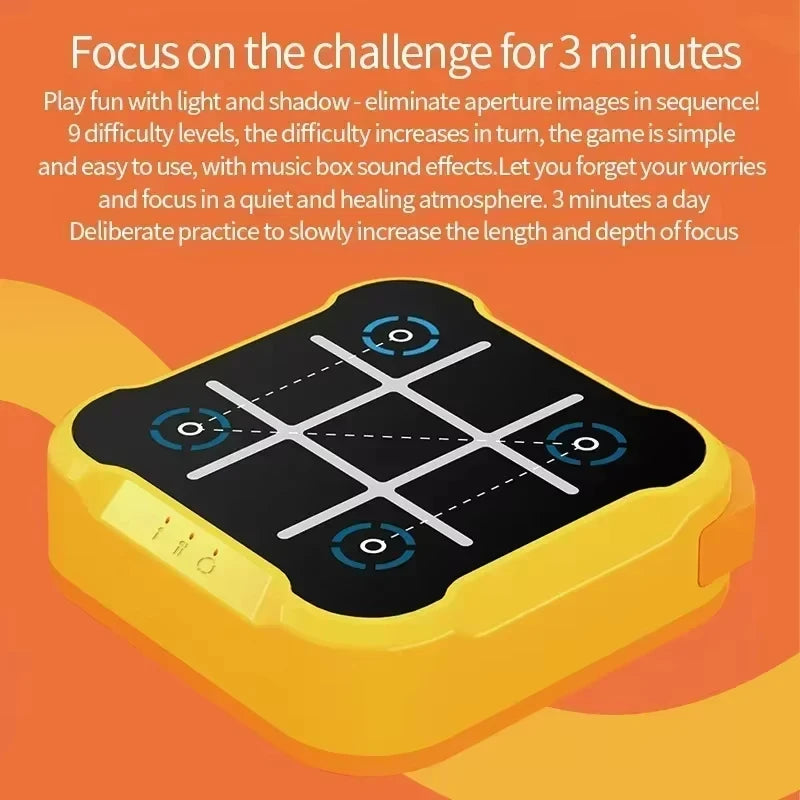 4-in-1 Handheld Electronic Puzzle Game size reference