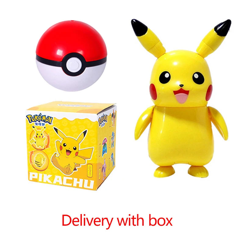 22 Styles Pokemon Action Figure Poke Ball Toy Doll Pikachu Eevee Gyarados Charizard Mew Mewtwo Elf Pocket Monster Pokeball Model