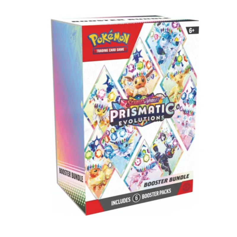 Pokémon Card V10 Booster Bundle Destined Rivals Prismatic Evolutions Scarlet Violet 151 English ME01 Booster Cards Toys Gifts