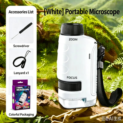 Portable Outdoor Microscope Kit outdoor use