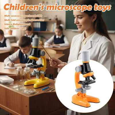 1200x LED Microscope Kit - Green