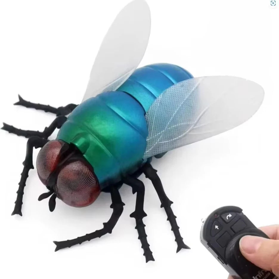 Lifelike Crawling Insect Prank Toy size reference