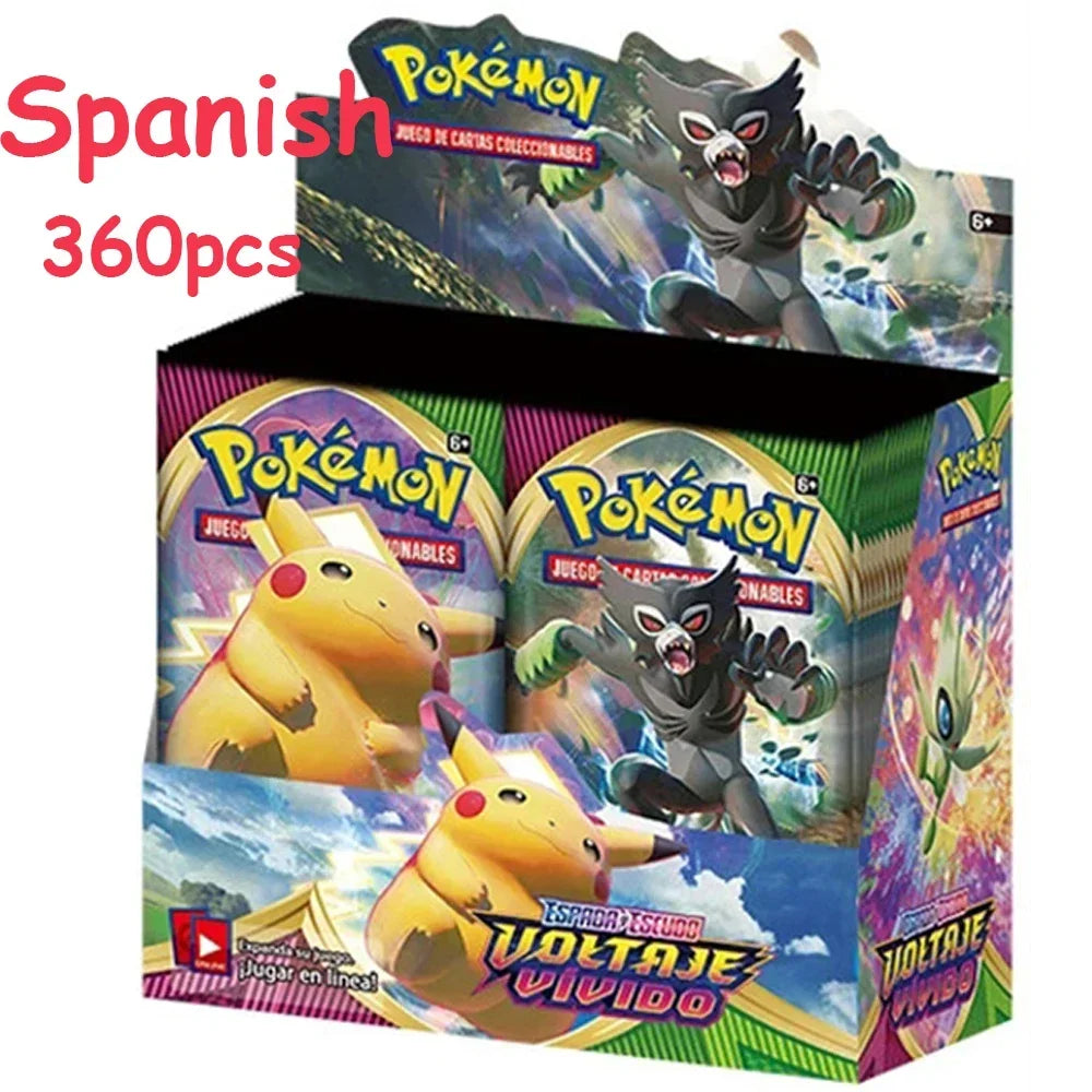 ★Newest 324Pcs Pokemon Cards Sun & Moon XY Evolutions Pokemon Booster Box Collectible Tradiner Card Game toy for children！