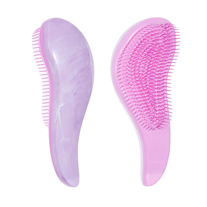 Anti-Static Detangling Brush bristle detail