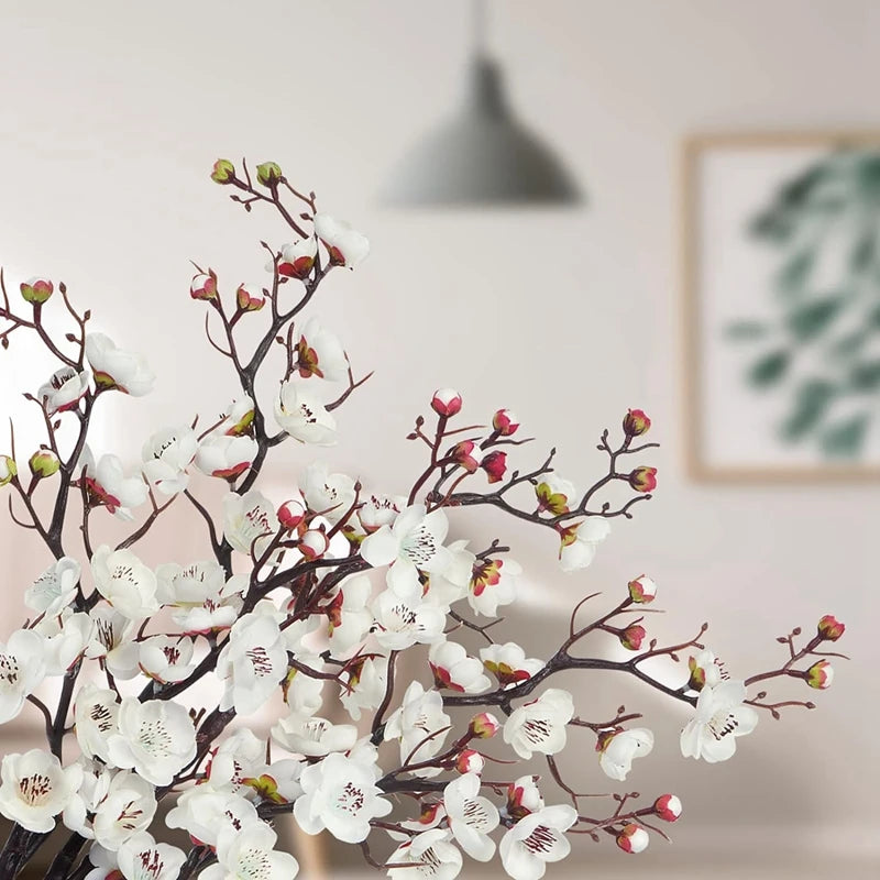 Plumelle Artificial Plum Blossom Branch - Pink