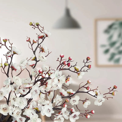 Plumelle Artificial Plum Blossom Branch - Pink