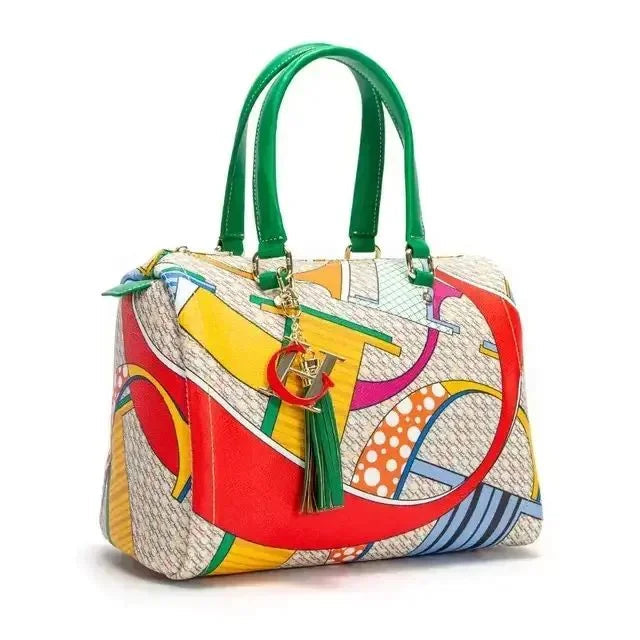 CH Ladies Bucket Bag Luxury Brand Designer New Ladies Large Capacity Exquisite Floral Pattern Travel Banquet High Grade Handbag