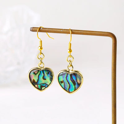 Shell Drop Earrings close-up