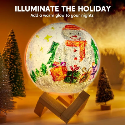 JOYFY DIY Moon Lamp Craft Kit close-up