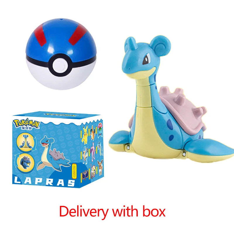 22 Styles Pokemon Action Figure Poke Ball Toy Doll Pikachu Eevee Gyarados Charizard Mew Mewtwo Elf Pocket Monster Pokeball Model