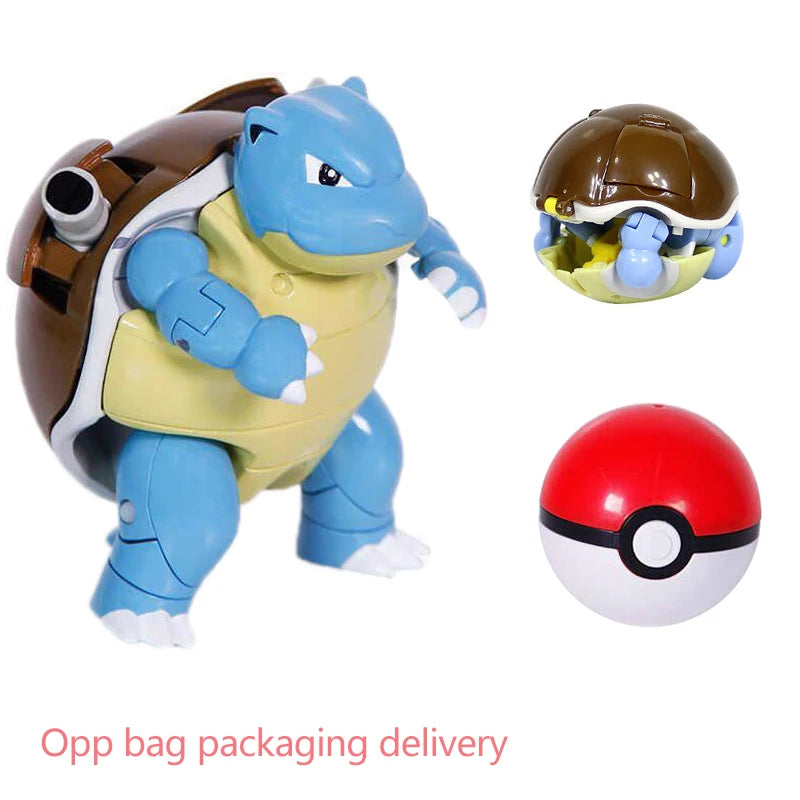 22 Styles Pokemon Action Figure Poke Ball Toy Doll Pikachu Eevee Gyarados Charizard Mew Mewtwo Elf Pocket Monster Pokeball Model