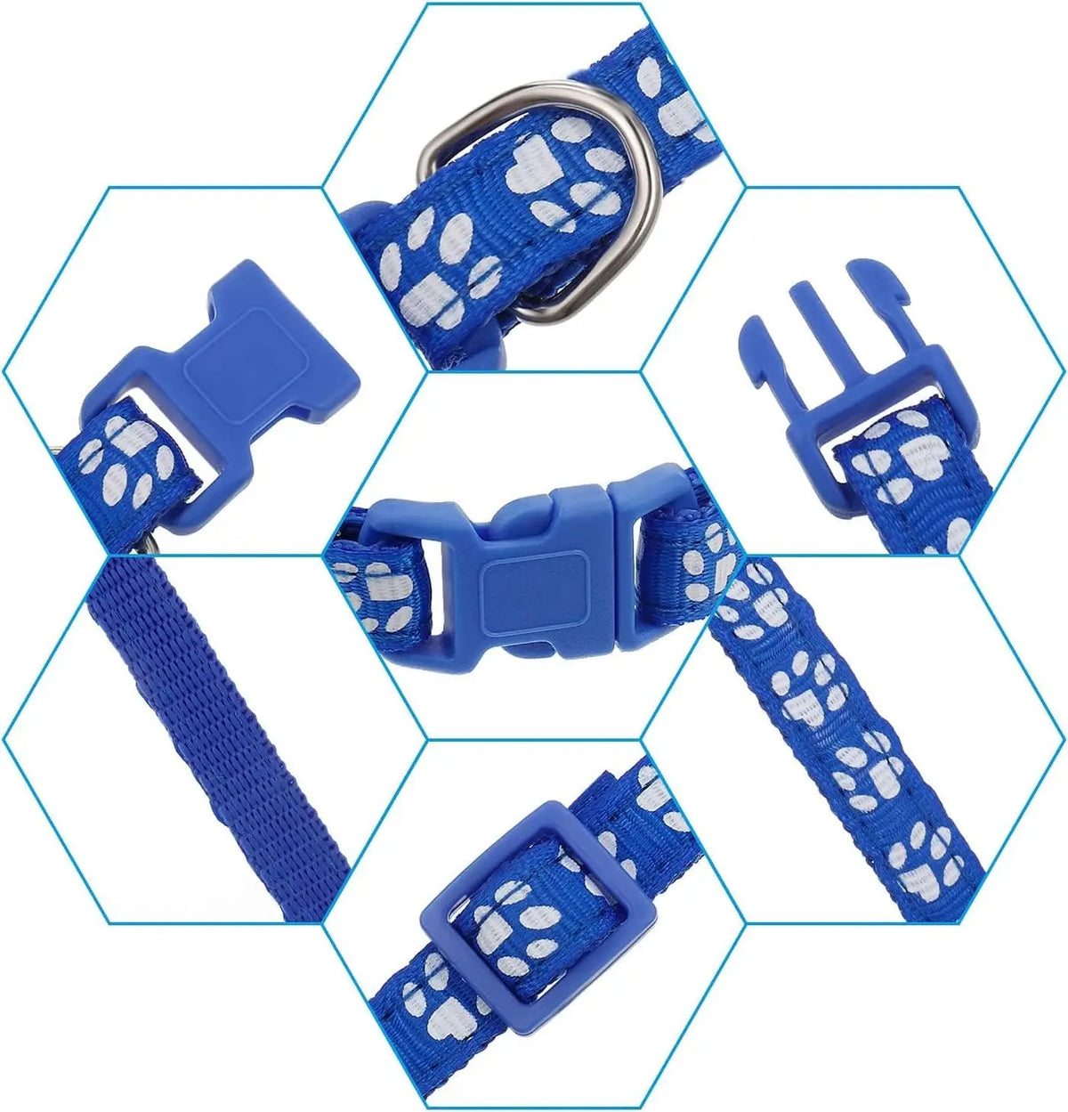 Puppy Litter ID Collar Set full colour range