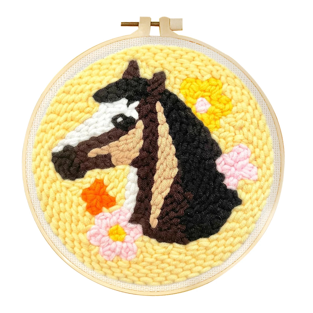 DIY Punch Needle Animal Kit lifestyle shot