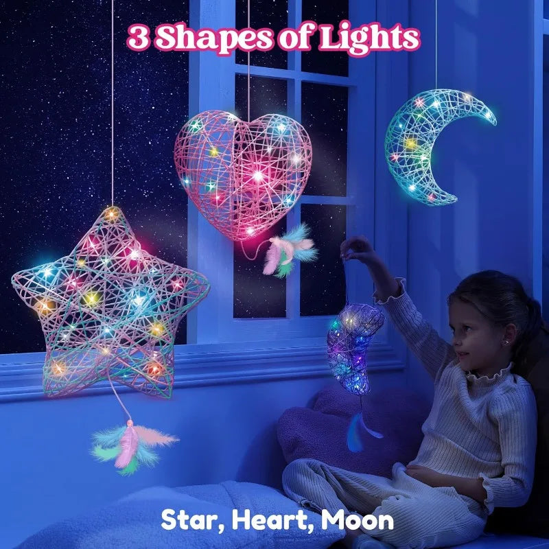 JOYFY 3D LED String Art Kit components