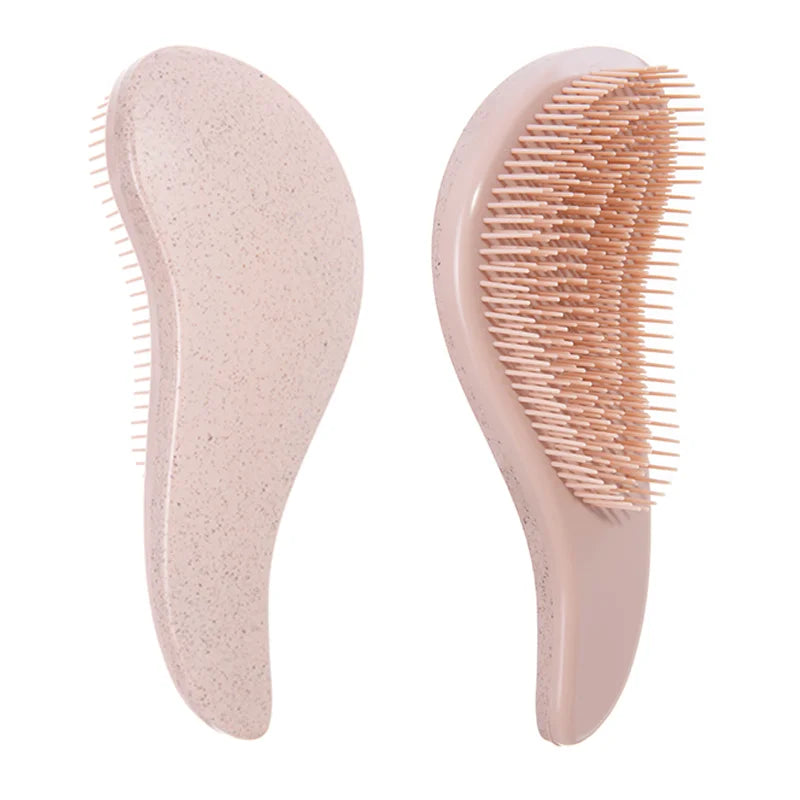 Anti-Static Detangling Brush - Mixed Pink