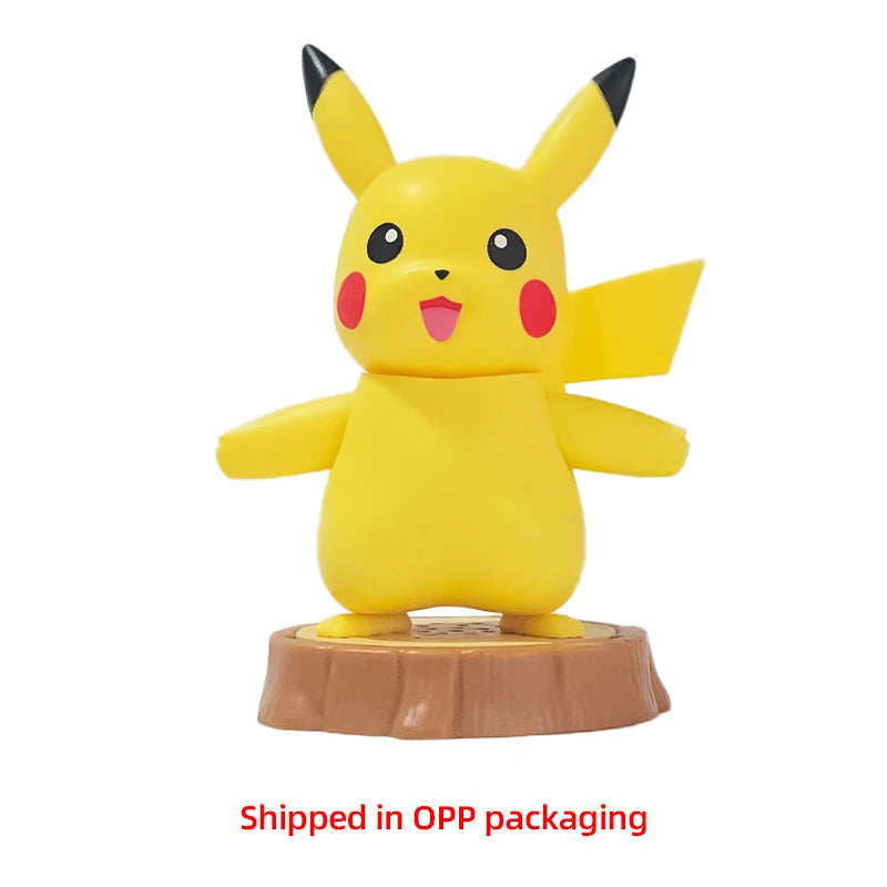 Figurine Pokemon Horizons Figures Cubone Tinkatink Big Pikachu Gengar Action Original Pocket Monster Collect Ornament Statue Toy
