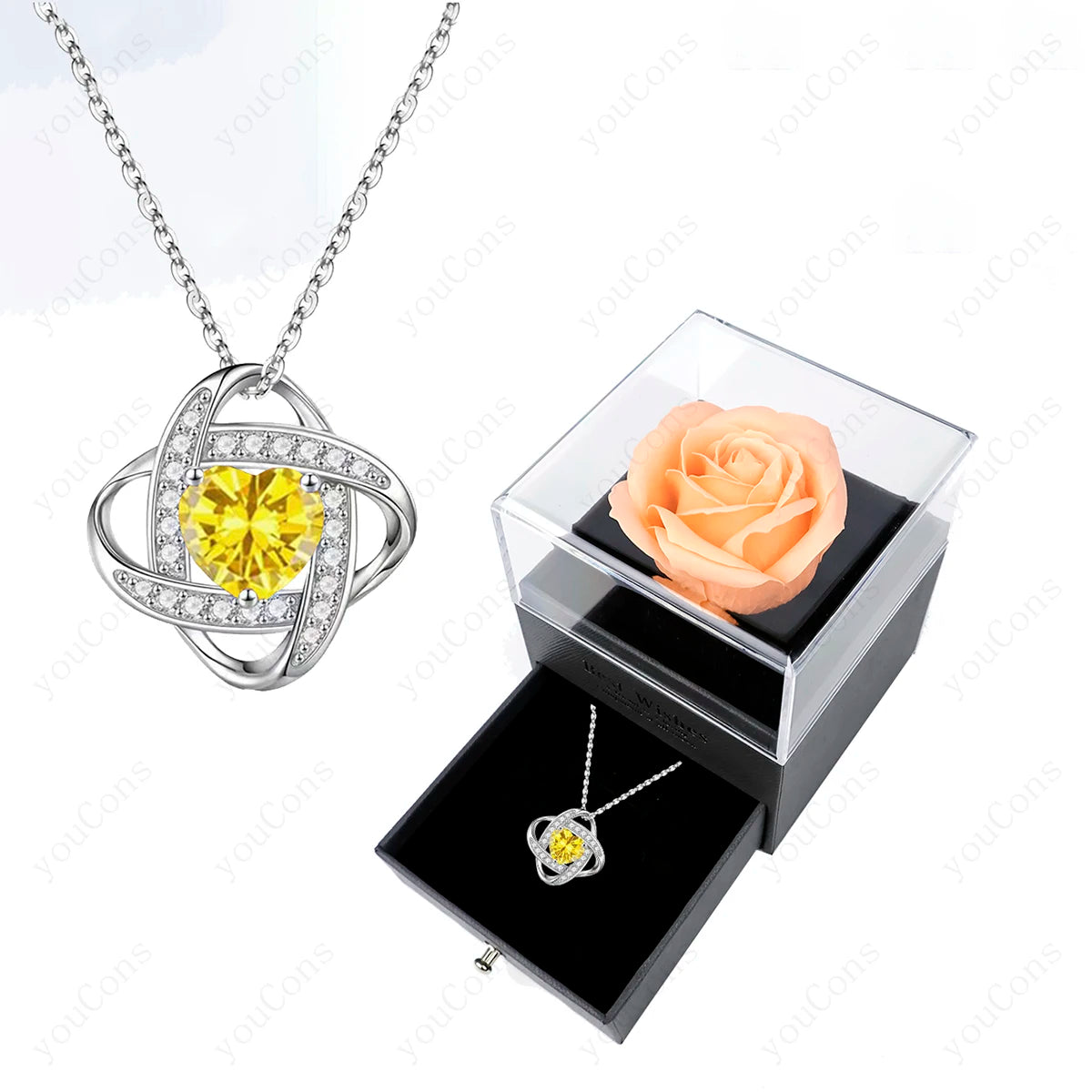 Green Heart Pendant Necklace full design range