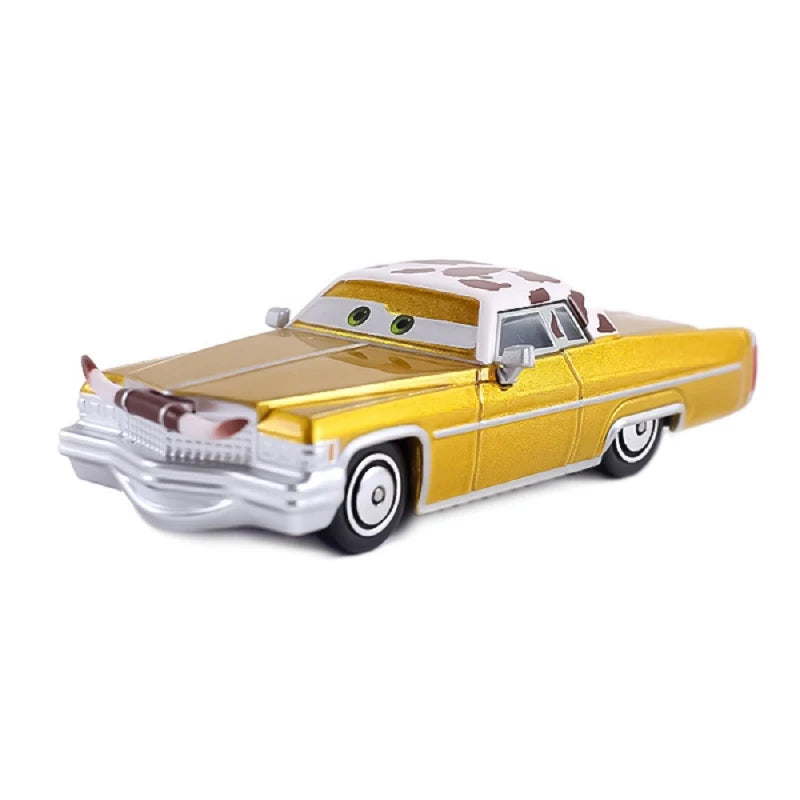 Pixar Cars 3 Model Car Toy White Police ATV Fire Engine Lightning McQueen Metal Alloy Diecast Car Model Children’s Toy Gifts