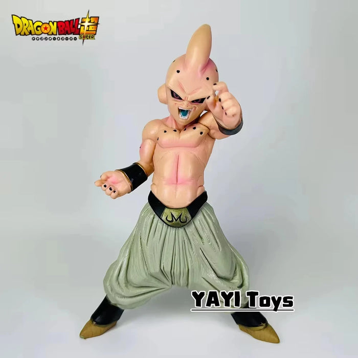 Hot 18cm Dragon Ball Anime Figure Super Saiyan  Action Figures Buu PVC Model Toys Car Decoration Collection Toys For Kids Gifts