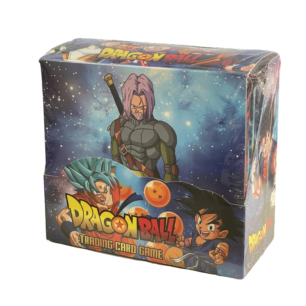 New Dragon Ball Series Card English Anime Character Peripheral Collection Flash Card Toys Children's Gift Original Box