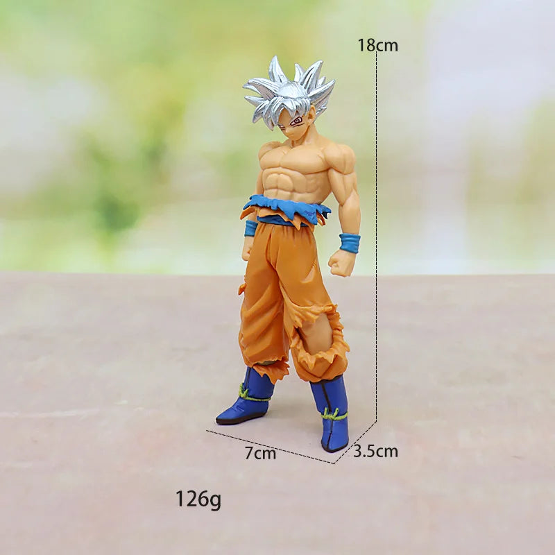 Dragon Ball Z Super Saiyan Anime Figurine Model Gillen Rose Goku Broly Vegeta Ultra Instinct DBZ Action Figures Collection Toy