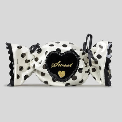 Candy Shape Crossbody Bag - Dark Pink