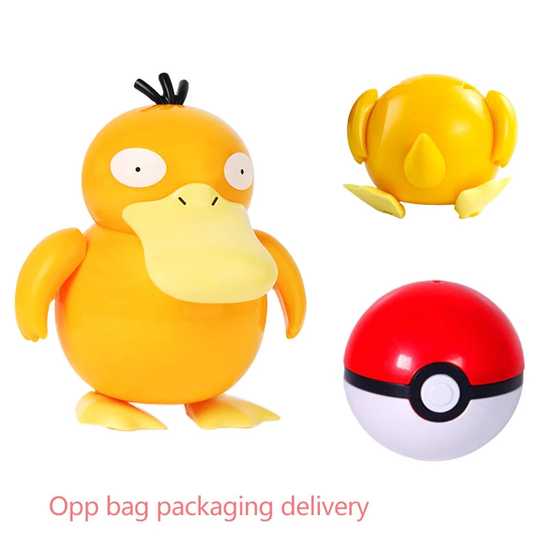 22 Styles Pokemon Action Figure Poke Ball Toy Doll Pikachu Eevee Gyarados Charizard Mew Mewtwo Elf Pocket Monster Pokeball Model