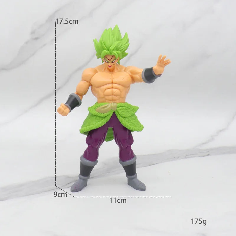Dragon Ball Z Super Saiyan Anime Figurine Model Gillen Rose Goku Broly Vegeta Ultra Instinct DBZ Action Figures Collection Toy