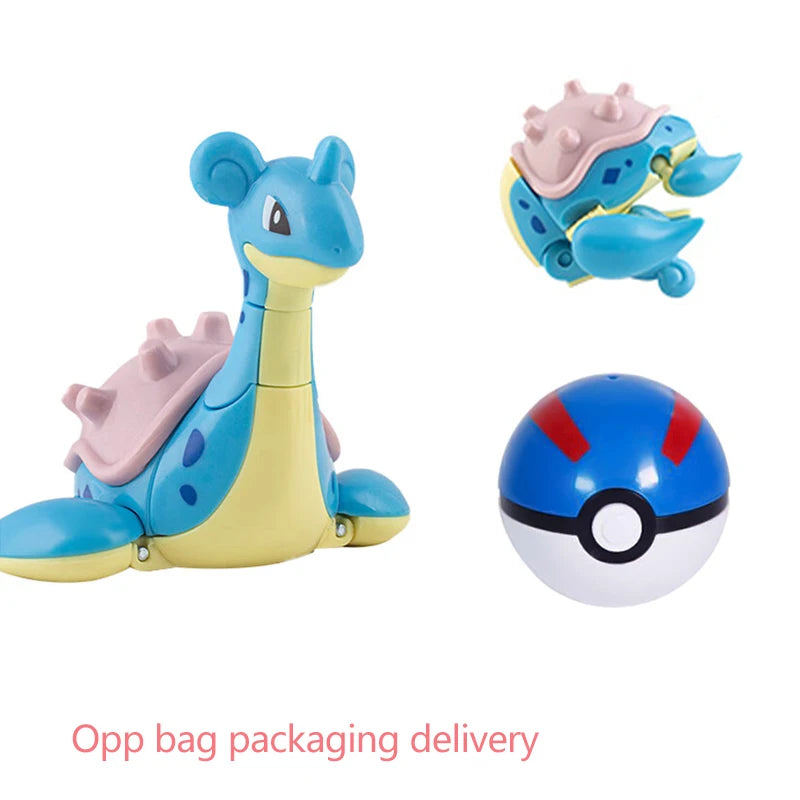22 Styles Pokemon Action Figure Poke Ball Toy Doll Pikachu Eevee Gyarados Charizard Mew Mewtwo Elf Pocket Monster Pokeball Model
