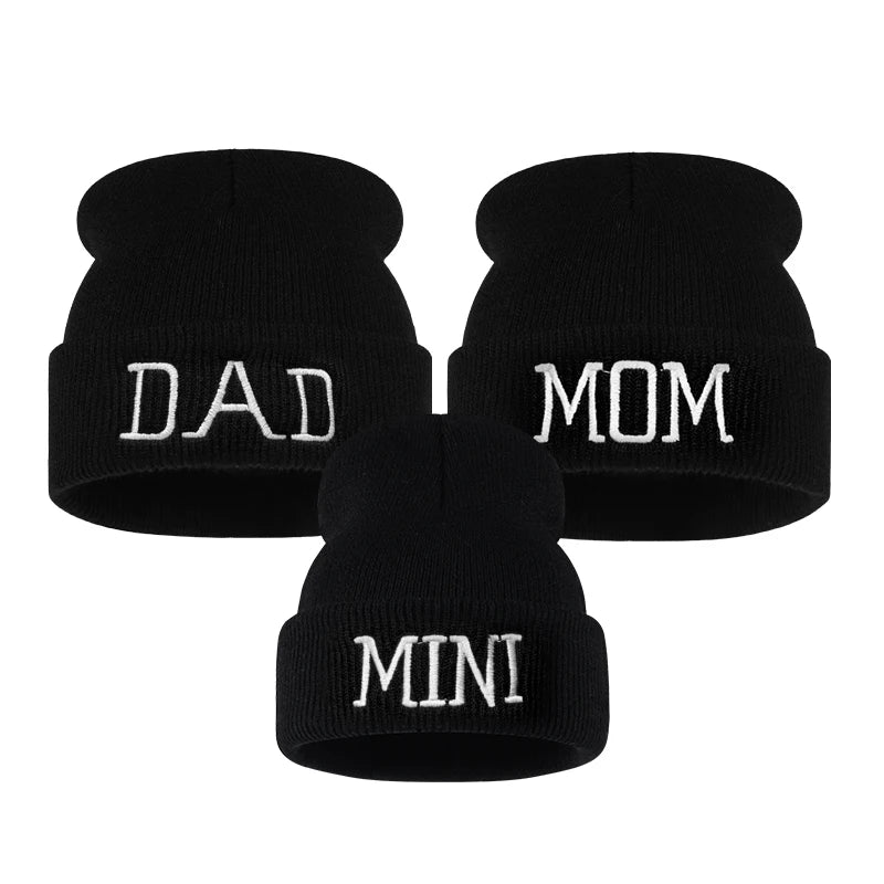 Family Bond Matching Beanie Set