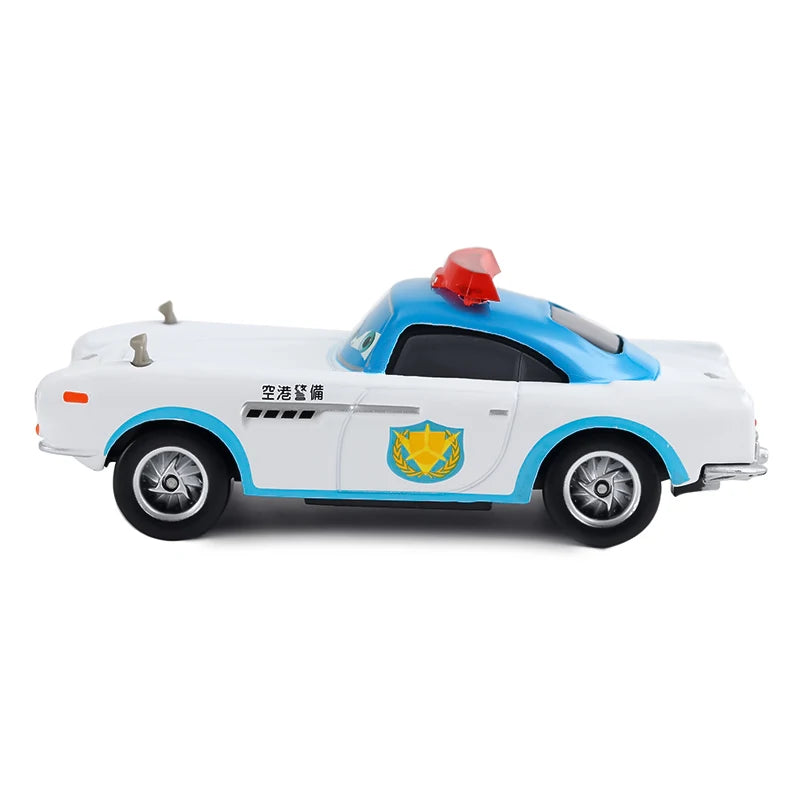 Pixar Cars 3 Model Car Toy White Police ATV Fire Engine Lightning McQueen Metal Alloy Diecast Car Model Children’s Toy Gifts