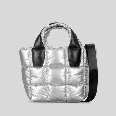 Quilted Puffer Crossbody Bag interior view