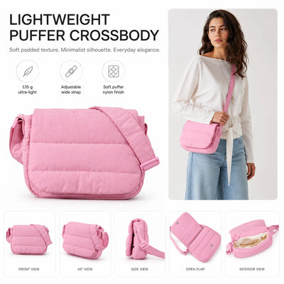 Small Quilted Flap Bag