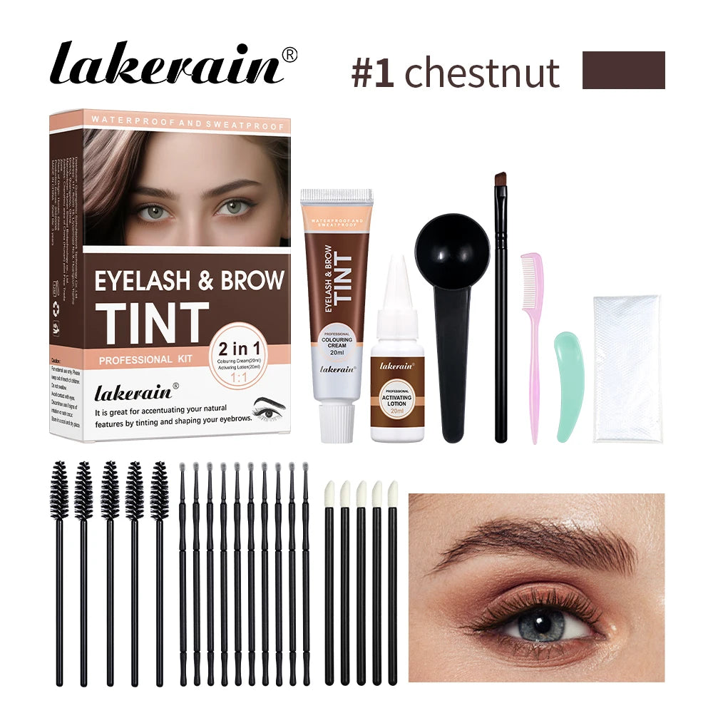 DIY Eyebrow Tint Kit - close-up detail