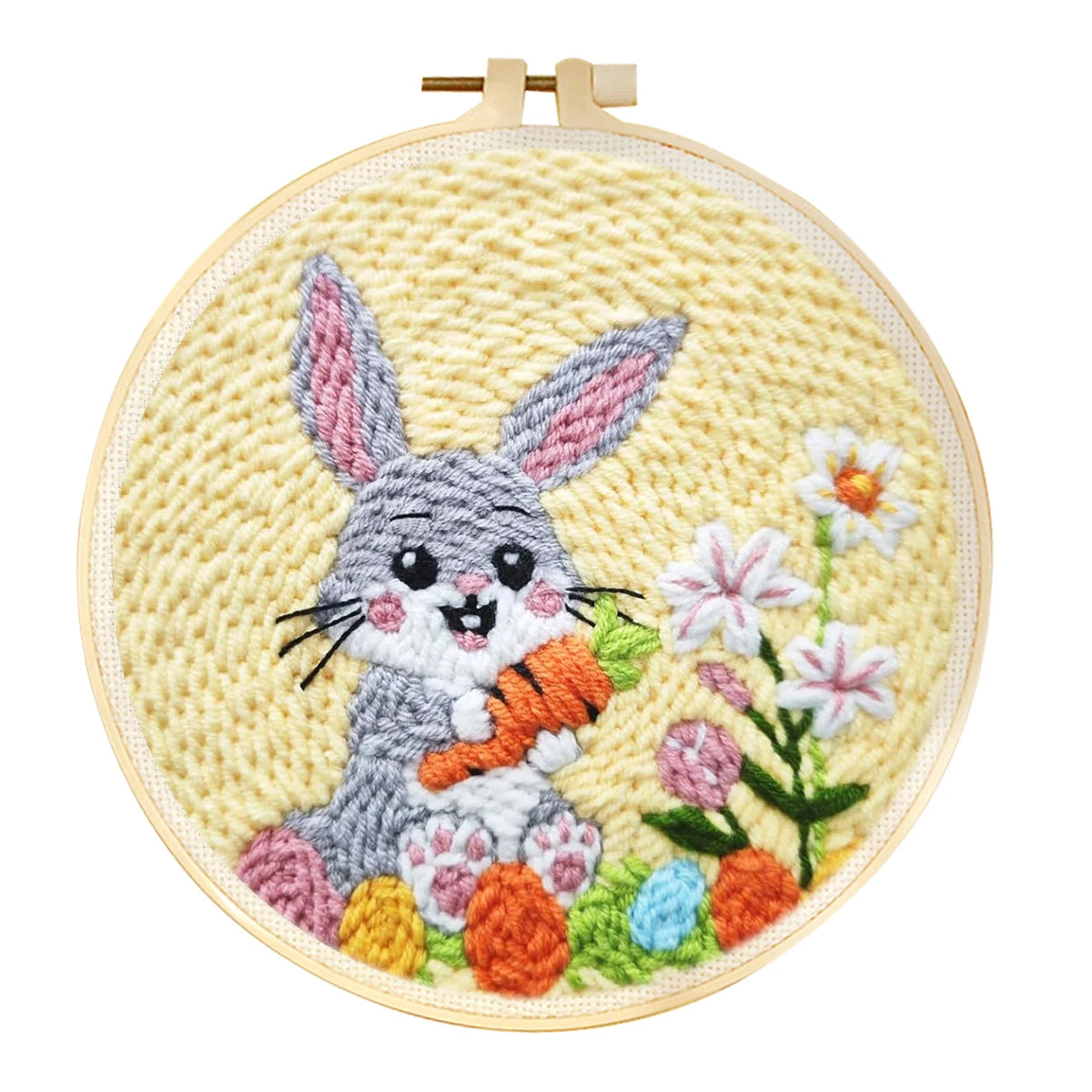 DIY Punch Needle Animal Kit gift presentation