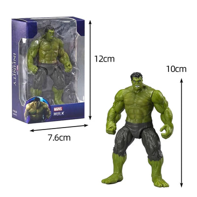 ZDTDS 10CM Avengers Figure Rival Rhino Thanos Ghost Man Scarlet Venom Octopus Iron Spider Captain Hulk Legends Toy Doll Figurine