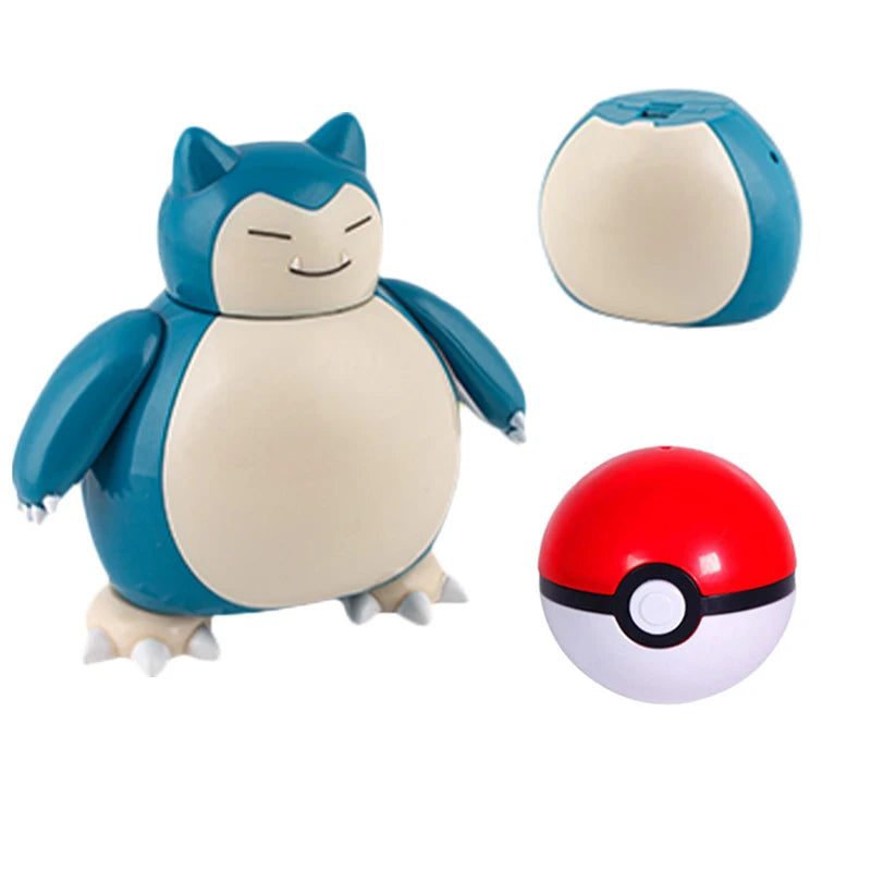 22 Styles Pokemon Action Figure Poke Ball Toy Doll Pikachu Eevee Gyarados Charizard Mew Mewtwo Elf Pocket Monster Pokeball Model