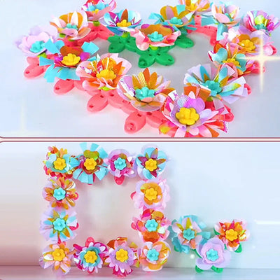 Embossing Flower Craft Kit machine detail