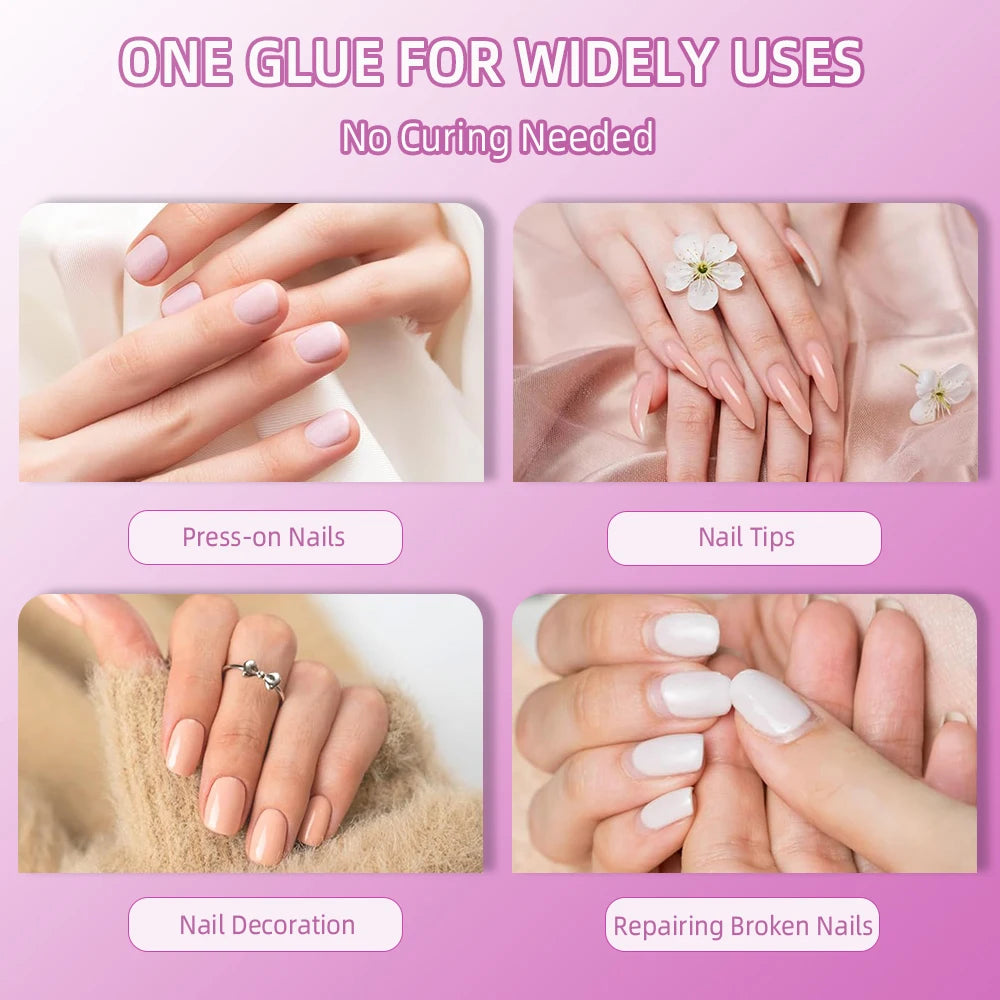 Super Strong Nail Glue on press-on nails