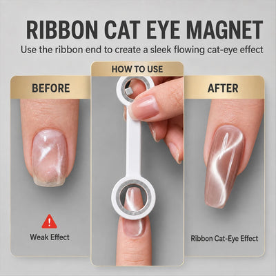 Magnevra CatEye Duo 2-in-1 Magnetic Nail Art Cat Eye Tool
