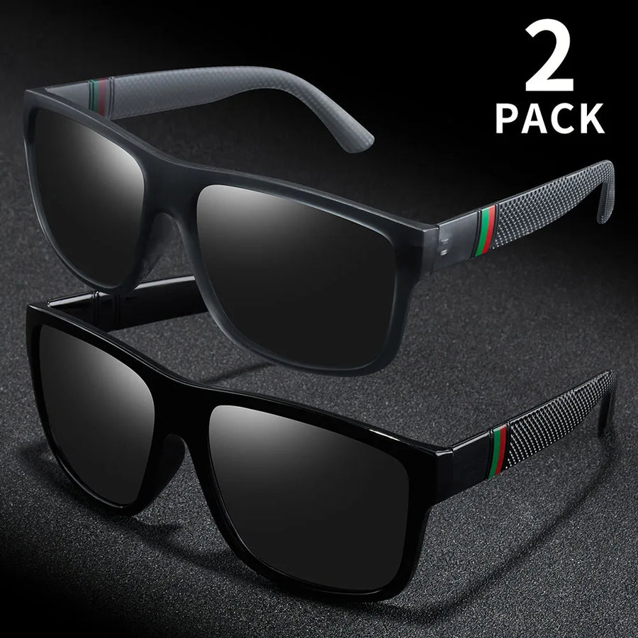 Veylora™ Classic Vintage Sunglasses close-up