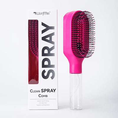 Mistavelle AquaComb Mist Brush mist spray detail