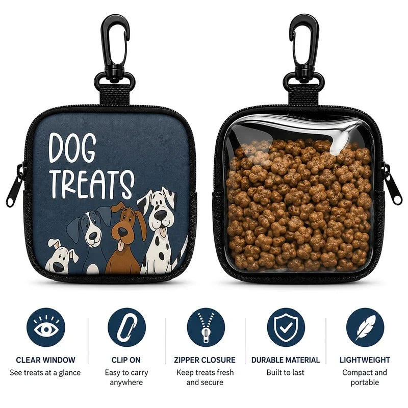 Clip-On Dog Treat Bag