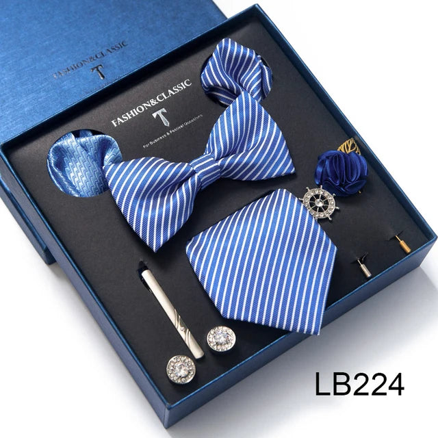 Silvane Luxe Men's Tie Set evening event look
