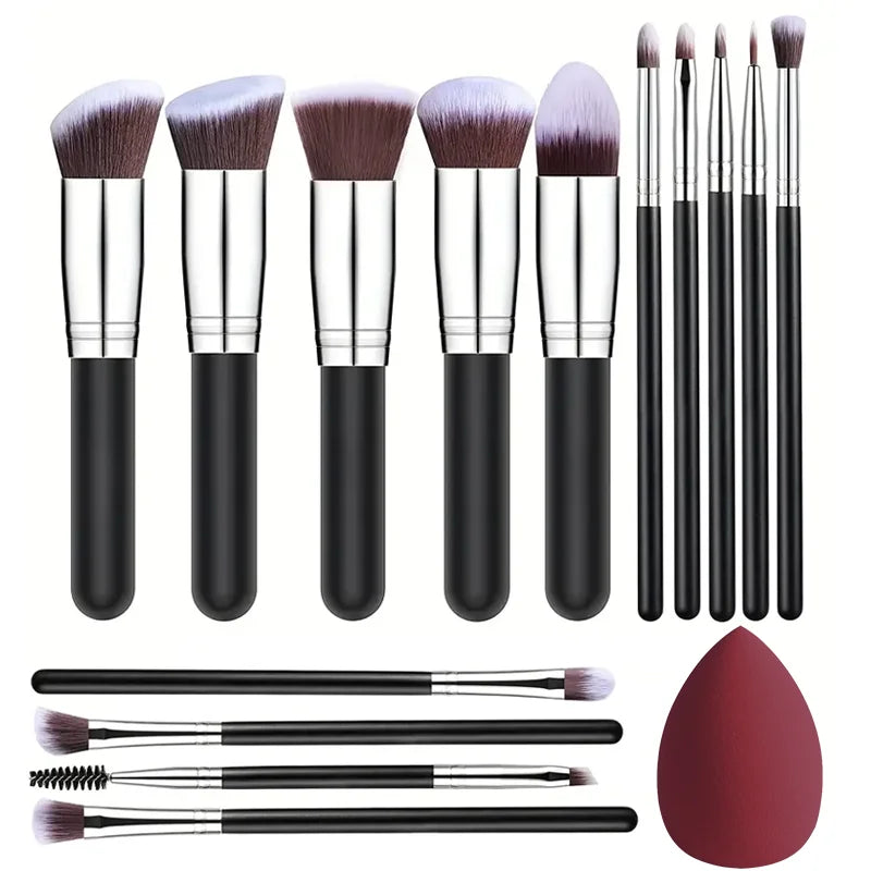 Aurevia ProBlend Makeup Brush Set overview shot