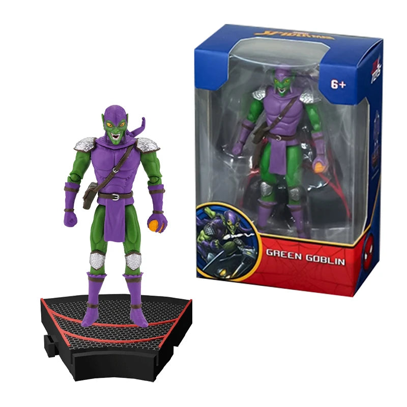 ZDTDS 10CM Avengers Figure Rival Rhino Thanos Ghost Man Scarlet Venom Octopus Iron Spider Captain Hulk Legends Toy Doll Figurine