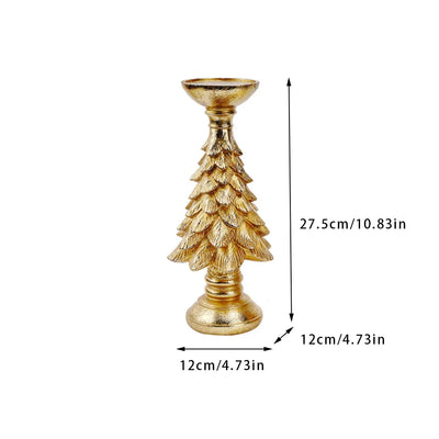 Christmas Tree Candle Holder styling shot