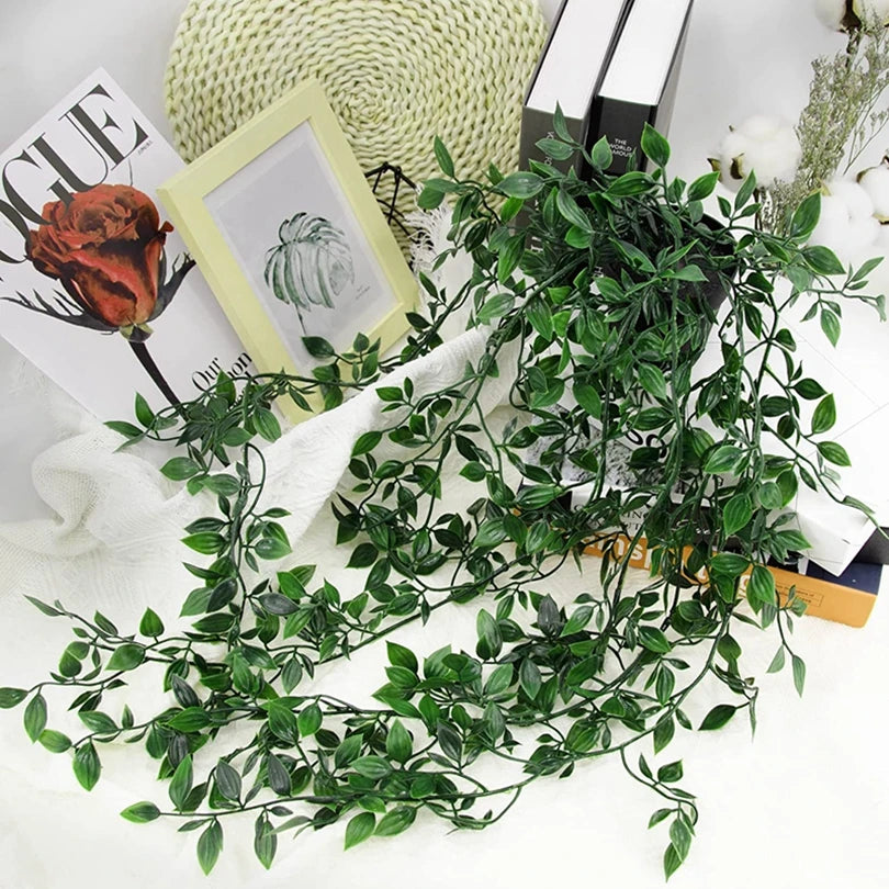 IvyLuxe Artificial Ivy Vine - Silver